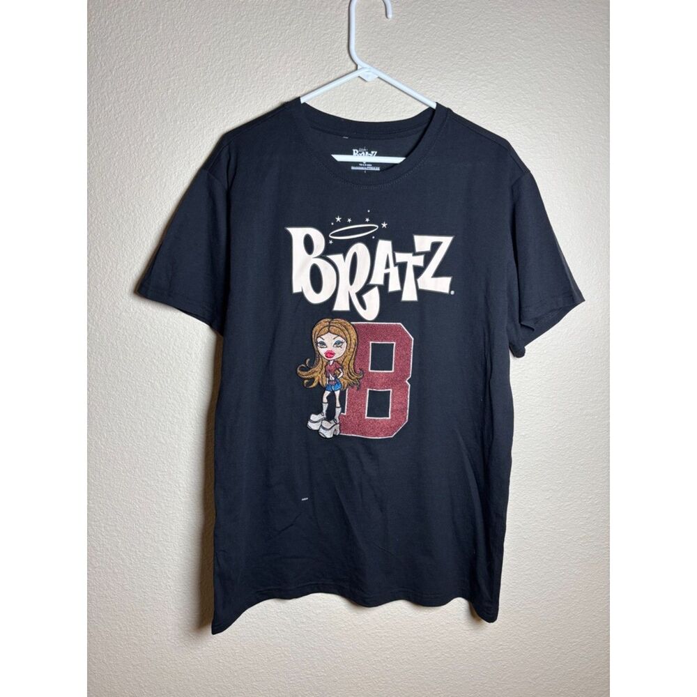 Womens Bratz Dolls Graphic Tee B Black Size L